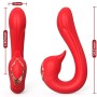 ARMONY Delfin Vibrator mit Mehrfachposition & Wärmeeffekt, Rot