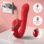 ARMONY Delfin Vibrator mit Mehrfachposition & Wärmeeffekt, Rot