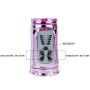 BAILE Rotierender und Vibrations-Stimulator Throbbing Butterfly, USB wiederaufladbar