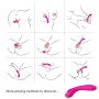 ARMONY LEGEND Vibrator aus medizinischem Silikon - Fuchsia