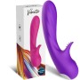 ARMONY Romance Vibrator mit Stimulator, violett, 9 Vibrationsmodi, wasserdicht