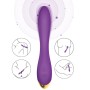 ARMONY Flamingo Vibrator Multiposition Violett – Silikon & USB Wiederaufladbar