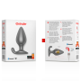 ONINDER RIO Analplug Vibrator Schwarz mit kostenloser App-Steuerung