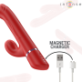 INTENSE - LELE Multifunktionaler Vibrator mit Rotation, Oszillation & Stimulation, Rot