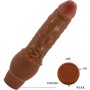 BAILE - Barbara Realistischer Vibrator 19,5 cm Mulatto