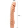 BAILE - DYBBUK Realistischer Vibrator 24 cm Naturfarben