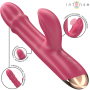 INTENSE - CHLOE Multifunktionaler 3-in-1 Vibrator Rot