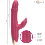 INTENSE - CHLOE Multifunktionaler 3-in-1 Vibrator Rot