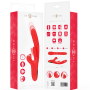 INTENSE - ROSALIA Multifunktionaler 3-in-1 Vibrator in Rot
