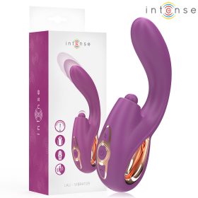 INTENSE - LALI G-Punkt Vibrator mit Multifunktion: Stimulation, Stoß & Vibration, Lila