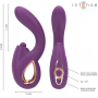 INTENSE - LALI G-Punkt Vibrator mit Multifunktion: Stimulation, Stoß & Vibration, Lila