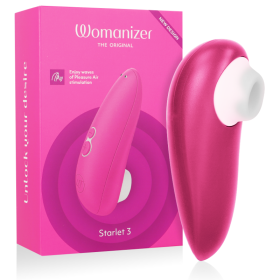 WOMANIZER Starlet 3 Klitoris Stimulator Pink – Wasserdicht & Wiederaufladbar