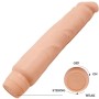 BAILE - JACK Realistischer Vibrator 26 cm Hautfarben