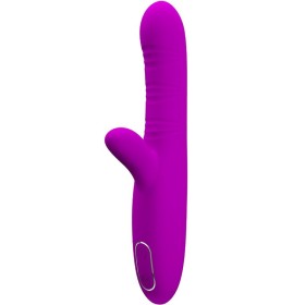 PRETTY LOVE Angelique Multifunktionsvibrator mit klitoralem Stimulator, Lila