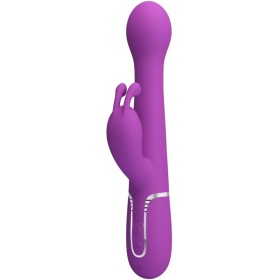PRETTY LOVE DEJON 3-in-1 Multifunktions Rabbit Vibrator in Lila