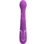 PRETTY LOVE DEJON 3-in-1 Multifunktions Rabbit Vibrator in Lila