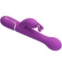 PRETTY LOVE DEJON 3-in-1 Multifunktions Rabbit Vibrator in Lila
