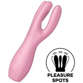 Satisfyer Threesome 3 Vibrator – Pink, 3 Motoren, Silikon