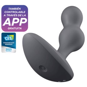 SATISFYER Deep Diver Plug Vibrator App Grau – Analvibrator mit App-Steuerung