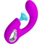 PRETTY LOVE Sibel G-Punkt Vibrator mit Klitoris Stimulator, 10 Vibrationsmodi, Lila