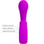 PRETTY LOVE Sibel G-Punkt Vibrator mit Klitoris Stimulator, 10 Vibrationsmodi, Lila