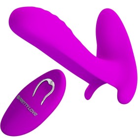 PRETTY LOVE - Massage- und Vibratorgerät mit 12 Vibrationsmodi, Fernbedienung, lila