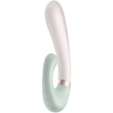 SATISFYER HEAT WAVE - Vibrator mit App-Steuerung, Weiß