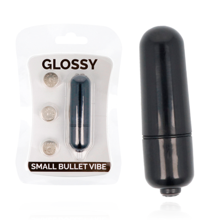 GLOSSY - Kleine Vibrationskugel Schwarz