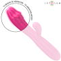 INTENSE - IVY Flexibler Vibrator mit 10 Vibrationsmodi und stimulierender Zunge, Rosa