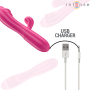 INTENSE - IVY Flexibler Vibrator mit 10 Vibrationsmodi und stimulierender Zunge, Rosa