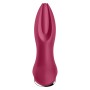 SATISFYER Rotator Plug 2+ Vibrations- und Rotationsplug mit App Steuerung, Rot, Unisex