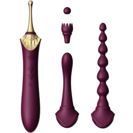 ZALO - BESS 2 Persönlicher Massager Violett mit Heizfunktion