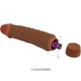 BAILE - JEFF Realistischer Vibrator 19,5 cm Mulatto