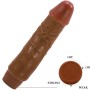BAILE - JEFF Realistischer Vibrator 19,5 cm Mulatto