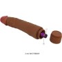 BAILE - DYBBUK Realistischer Vibrator 24 cm Mulatto