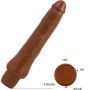 BAILE Dryad Realistischer Vibrator 25 cm Mulatto