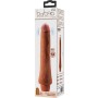 BAILE Dryad Realistischer Vibrator 25 cm Mulatto