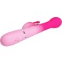 PRETTY LOVE DEJON 3-in-1 Multifunktions Rabbit Vibrator Rosa
