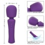 CALEXOTICS - Stella Massager Violett, flexibler Silikon-Vibrationsstab