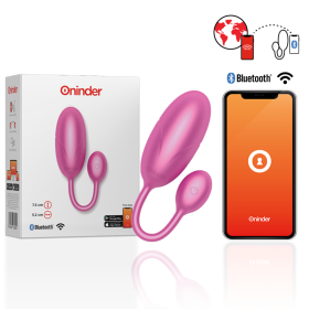 ONINDER TOKYO Vibrator-Ei Rosa 7,5 x 3,2 cm mit kostenloser App