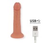 ONINDER LARGE BOGOTÁ Dildo Vibrator 9 Geschwindigkeiten 22 cm Natur - App Steuerung