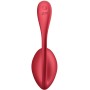 SATISFYER SHINY PETAL G-Punkt Stimulator mit Fernbedienung Rot und Gratis App