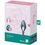 SATISFYER Bullseye Vibrationsring mit App-Steuerung, Grau