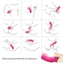ARMONY - Aurora Vibrator Finger Fuchsia, medizinisches Silikon, 9 Vibrationsmodi, wasserdicht