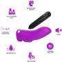 ARMONY - Aurora Vibrator Finger Fuchsia, medizinisches Silikon, 9 Vibrationsmodi, wasserdicht