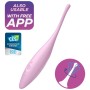 SATISFYER Twirling Joy Klitoris Vibrator in Rosa – Präzise, kreisende Vibrationen