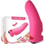 ARMONY - Aurora Vibrator Finger Fuchsia, medizinisches Silikon, 9 Vibrationsmodi, wasserdicht