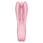SATISFYER - THREESOME 1 VIBRATOR ROSA – 3 kraftvolle Motoren, Silikon, wasserdicht