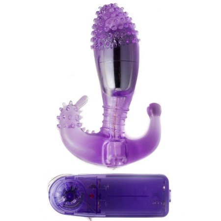BAILE - Lila Vaginal- und Analstimulator mit Vibrationsfunktion