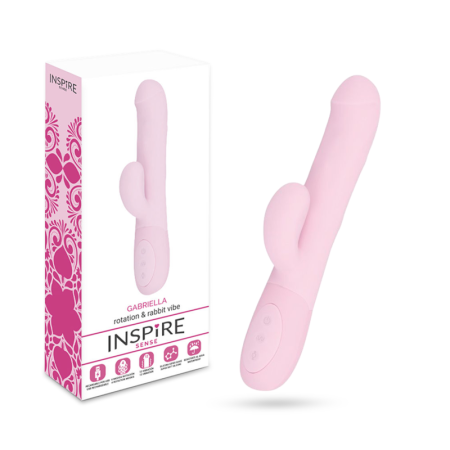 INSPIRE SENSE - GABRIELLA Rosa Vibrator mit 12 Vibrationsfunktionen